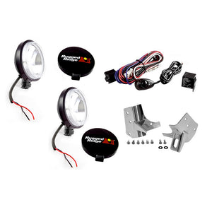 Windshield Light Mount Kit by Rugged Ridge ('97-'06 Jeep Wrangler TJ)