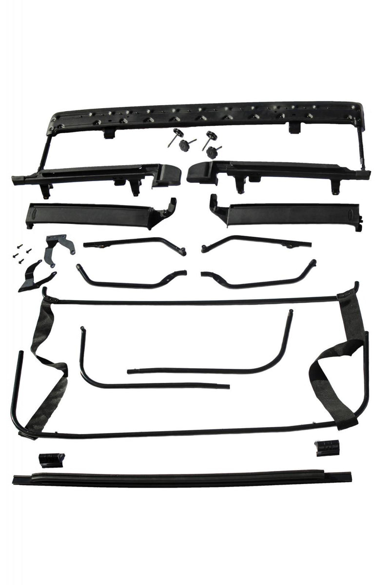 Complete Soft Top Hardware Kit by MasterTop ('07 - '18 Wrangler JK 2-Door)