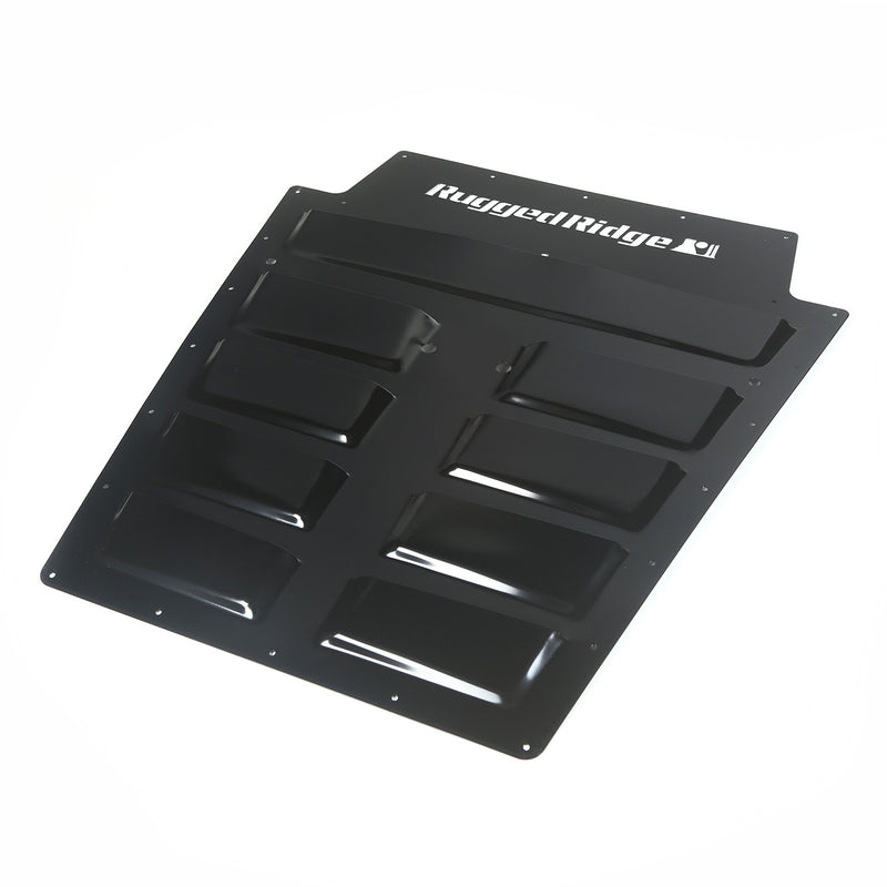 Hood Vent Insert, Primer by Rugged Ridge ('07-'18 Jeep Wrangler JK)
