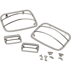 Light Guard Set (4 Pieces) by Kentrol ('87 - '95 Wrangler YJ)