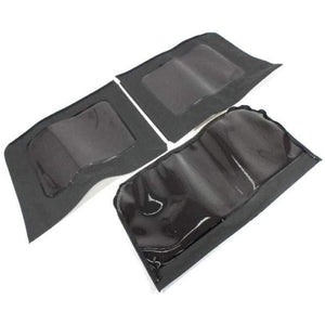 Mopar Jeep Wrangler Window Replacement Kit, Soft Top, Black - 82210546 ('07-'10 Wrangler JK)