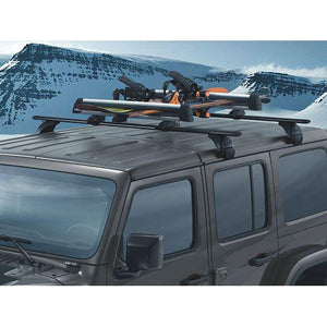 Roof Rack and Crossbars by Mopar (2020+ Gladiator JT, 2018+ Wrangler JL)