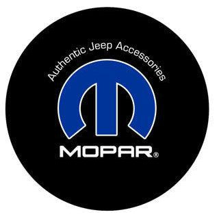 Mopar Tire Cover  (Wrangler CJ, YJ, TJ, & JK) - Jeep World
