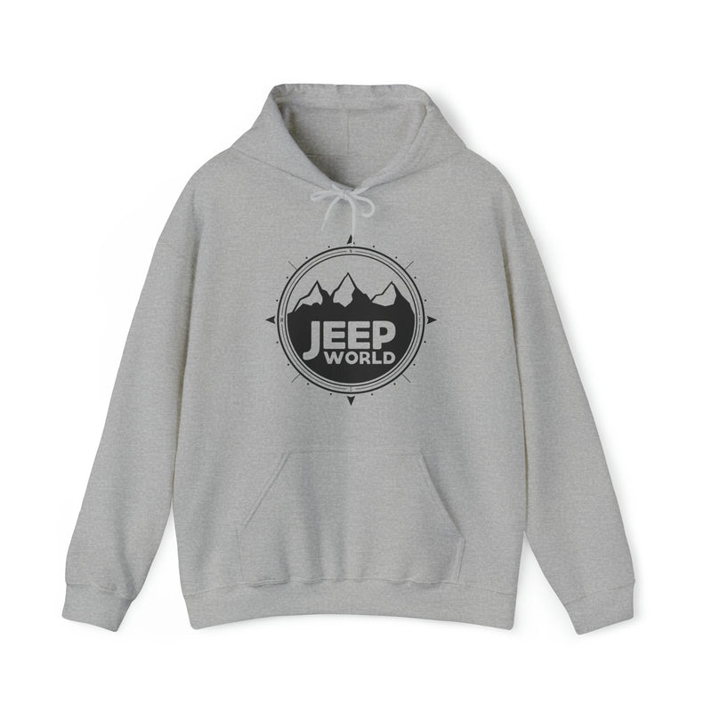 Jeep World Unisex Heavy Blend™ Hooded Sweatshirt