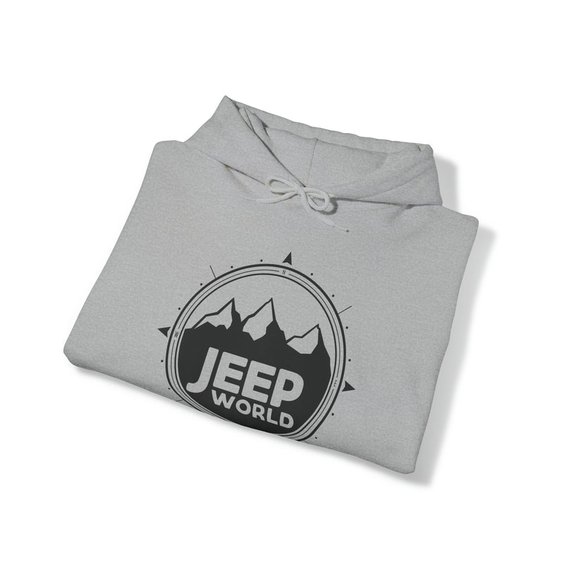 Jeep World Unisex Heavy Blend™ Hooded Sweatshirt