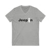 518 Jeepin Unisex Jersey Short Sleeve V-Neck Tee