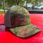 Flexfit Fitted Hats: T-Rex Chase