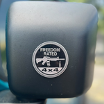 Freedom Rated Jeep Badge (Universal)