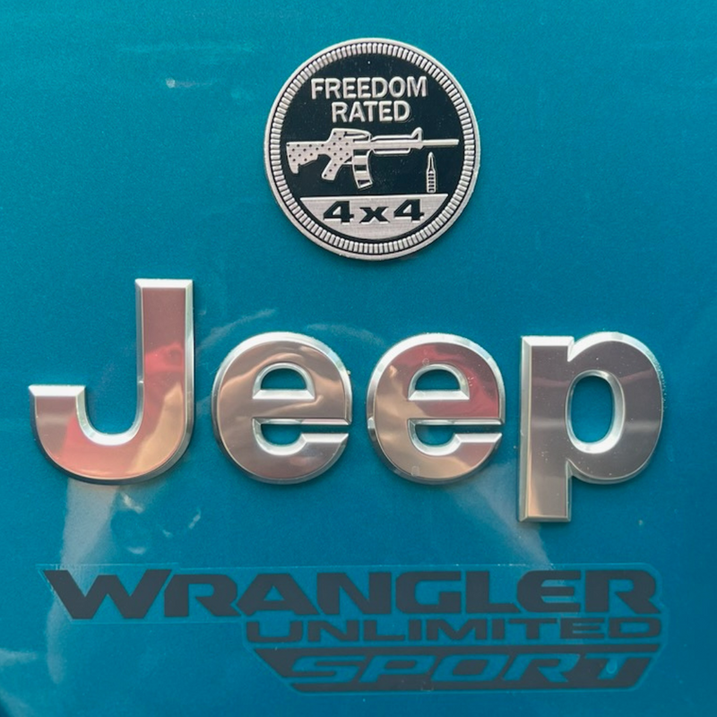 Freedom Rated Jeep Badge (Universal) – Jeep World