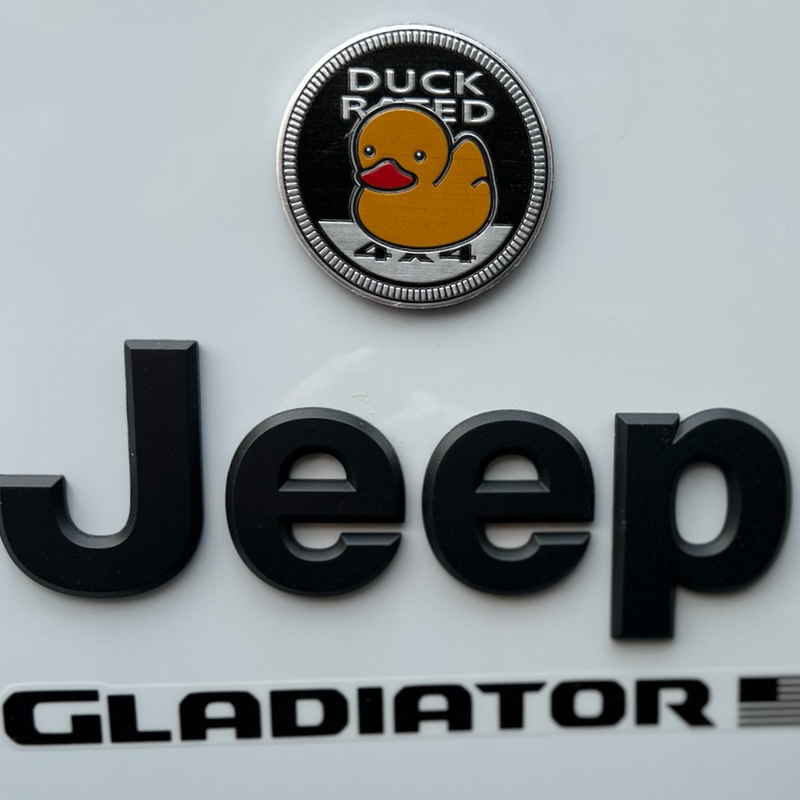 Duck Rated Jeep Badge (Universal)