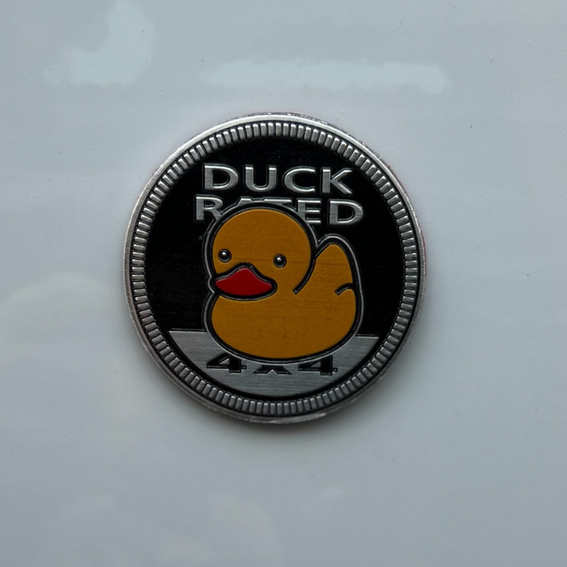 DUCK RATED Badge for Offroad Vehicle