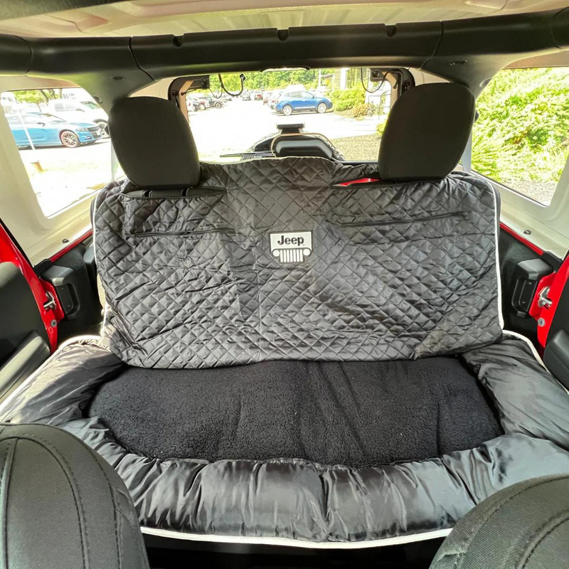 Jeep wrangler back online seat dog cover