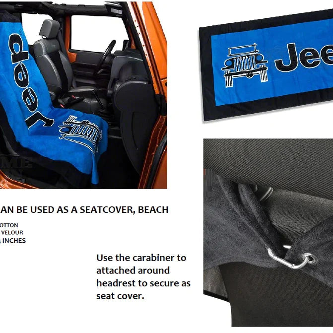 Jeep Beach / Seat Towels - Various Designs - Jeep World