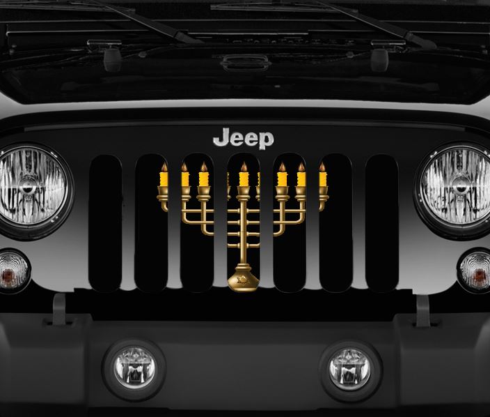 Menorah Jeep Grille Insert – Jeep World