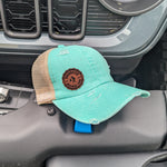 Women's Ponytail Sasquatch Research Team "Leather Patch" Hats