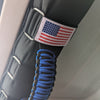 American Flag Grab Handles Pair ('07-'17 Wrangler JK, '18+ Wrangler JL)