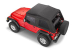 SkyMaster Frameless Fastback Soft Top, by MasterTop ('97 - '06 Wrangler TJ)