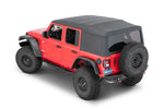 Complete Soft Top in Black Diamond by Mastertop ('18+ Wrangler JL Unlimited)