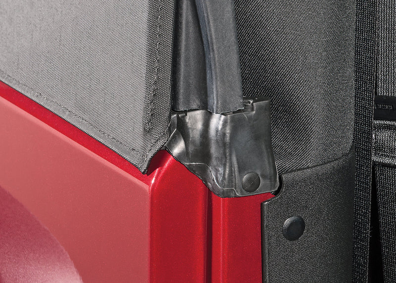 QuadraTop Premium Sailcloth Replacement Soft Top in Black Diamond ('10-'18 Jeep Wrangler Unlimited JKU)