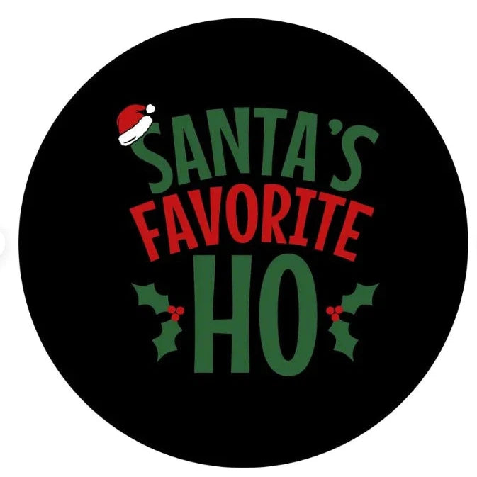 Santa's Favorite Ho Spare Tire Cover