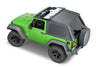 MasterTop 15501324 SkyMaster® Frameless Fastback Soft Top in MasterTwill Fabric (for 07-18 Jeep Wrangler JK 2-Door)