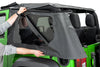 MasterTop 15501324 SkyMaster® Frameless Fastback Soft Top in MasterTwill Fabric (for 07-18 Jeep Wrangler JK 2-Door)