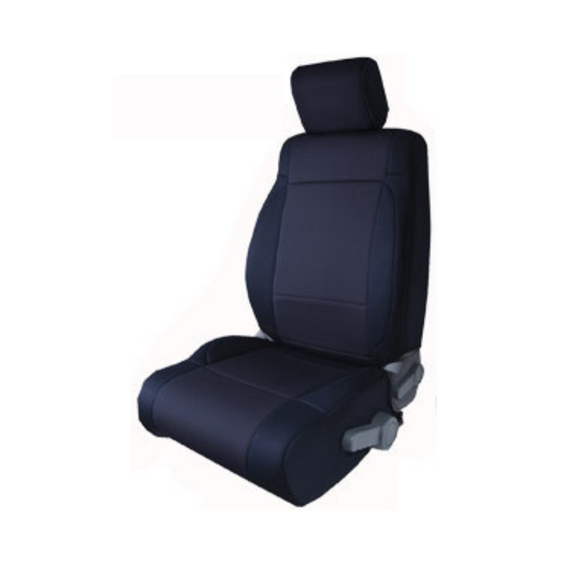 CoverKing Seat Cover, Front, Solid Black, No Logo, 2 Door ('03-'06 Wrangler TJ)
