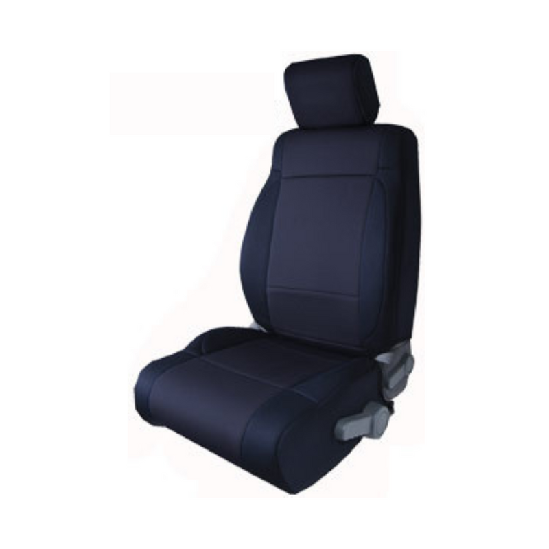 CoverKing Rear Seat Covers, Solid Black, 2 Door ('03-'06 Wrangler TJ)