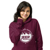 JEEP WORLD Unisex eco raglan hoodie