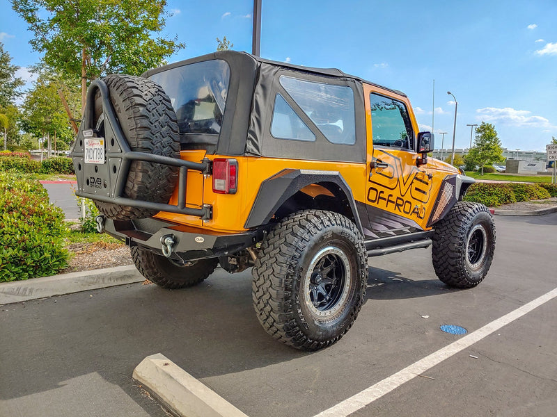 Bolt On Armor Style Fenders Front and Rear 2 Door and 4 Door by DV8 Of –  Jeep World