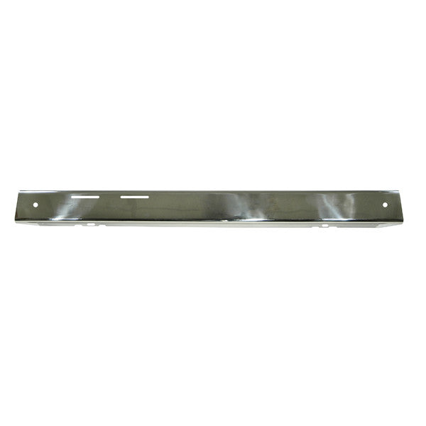 Front Bumper Overlay, Stainless Steel by Rugged Ridge ('76-'86 Jeep CJ Models)