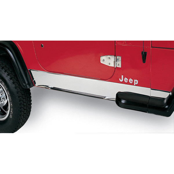 Rocker Panel Cover, Stainless Steel, '87-'95 Wrangler YJ - 11145.01 ...