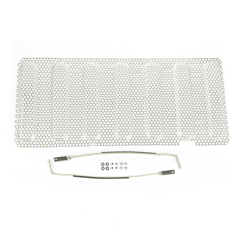 Grille Insert, Satin Stainless Steel by Rugged Ridge ('07-'18 Jeep Wrangler JK)