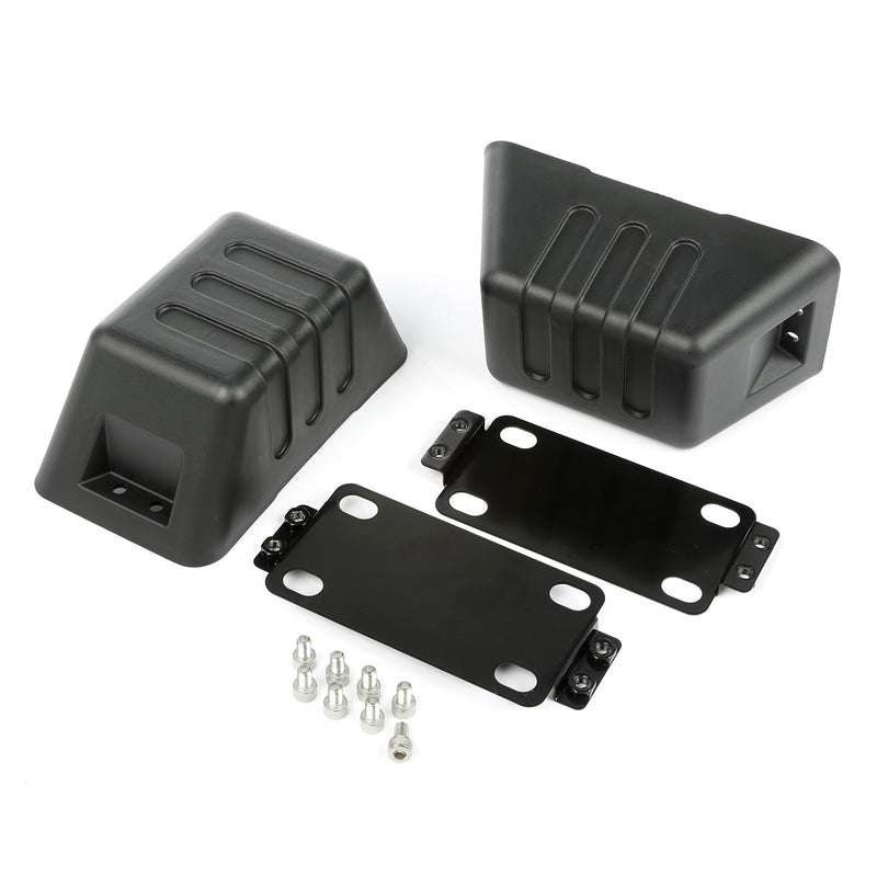 XHD Bumper Tow Point Cover by Rugged Ridge ('07-'18 Jeep Wrangler JK)