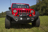 Spartan Front Bumper, High Clearance Ends, With Overrider by Rugged Ridge ('07-'18 Wrangler JK)