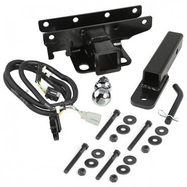 Hitch Kit with Ball, 2 inch by Rugged Ridge ('07-'18 Wrangler JK)