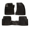 ALL TERRAIN FLOOR LINER KIT, FRONT/REAR, BLACK; 18-19 JEEP COMPASS MP