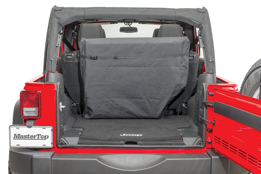 MasterTwill Freedom Top Storage Bag With Handles, Black by MasterTop (2007+ Wrangler JK, JL) - Jeep World