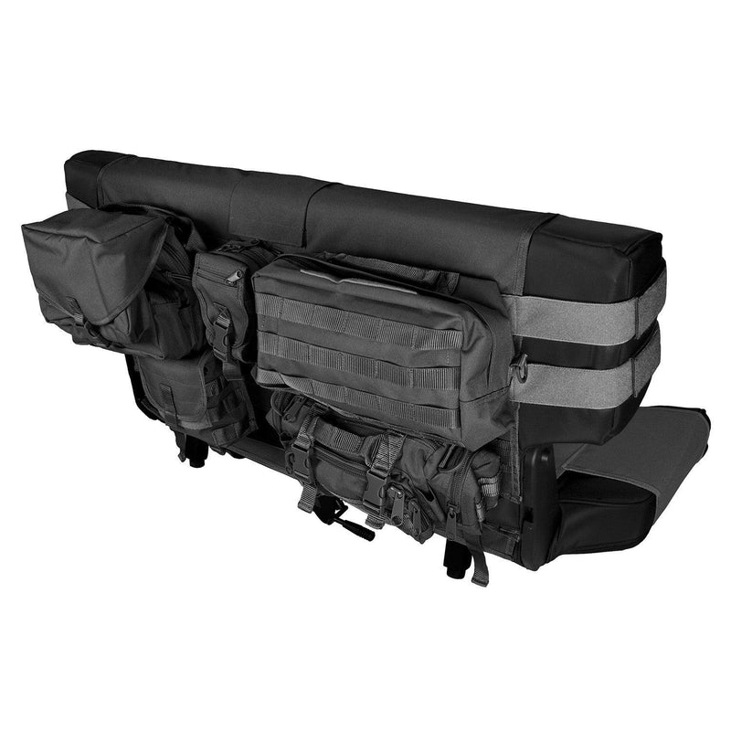 Rear Cargo Seat Cover, Black by Rugged Ridge ('76-'06 Jeep Wrangler CJ, YJ, TJ)