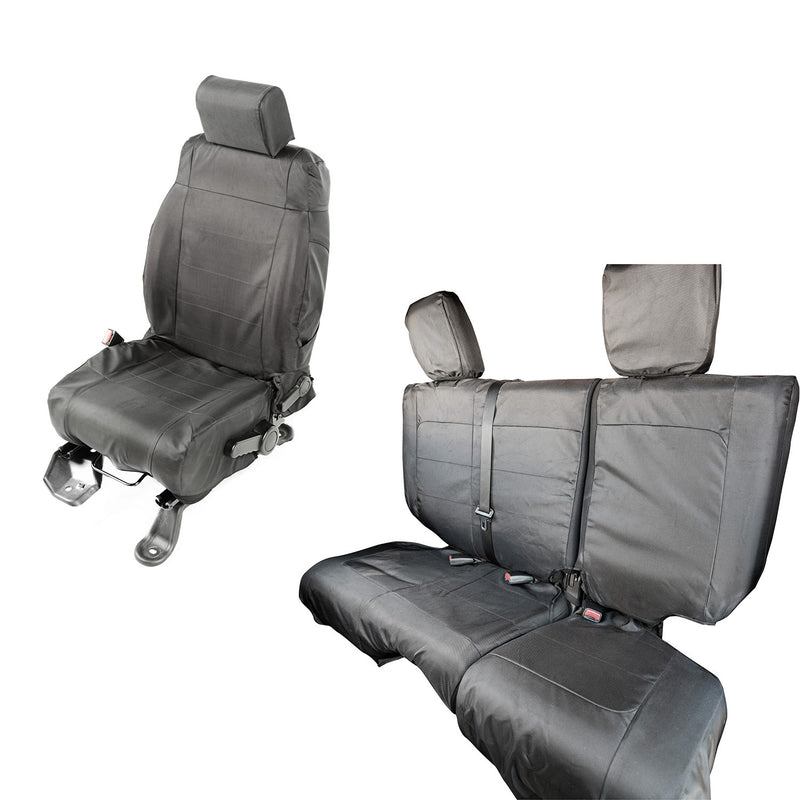 black Wrangler seat covers