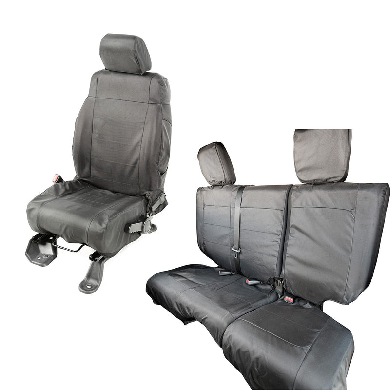 black Wrangler seat covers