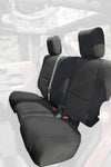 Seat Cover Kit, Black by Rugged Ridge ('07-'10 Wrangler JKU)
