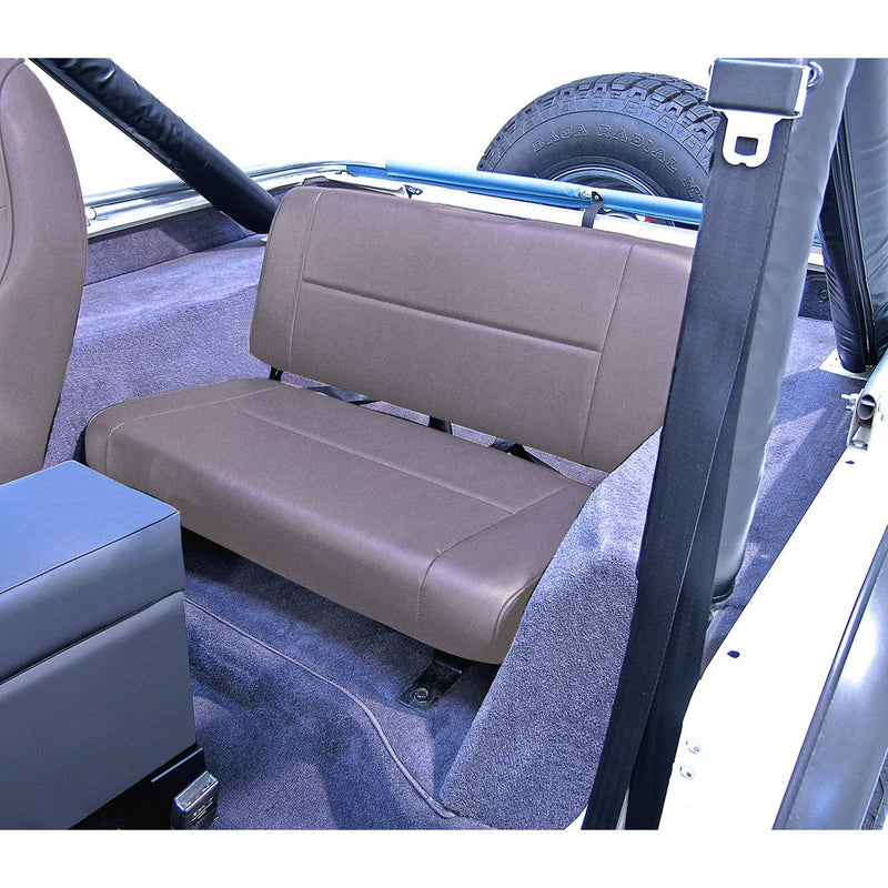 Standard Replacement Rear Seat, Gray by Rugged Ridge ('55-'95 Jeep Wrangler CJ, YJ)