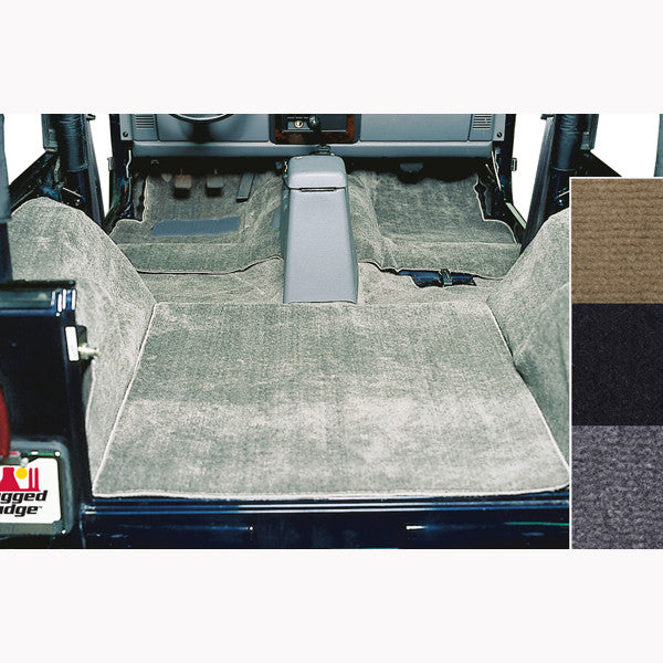 Deluxe Carpet Kit, Honey by Rugged Ridge ('76-'95 Jeep Wrangler CJ, YJ)