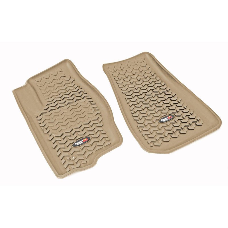 Floor Liners, Front, Tan by Rugged Ridge ('07-'18 Patriot MK)