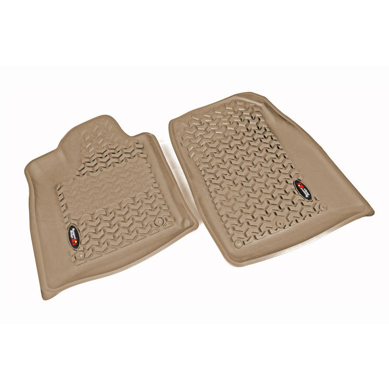 Floor Liners, Front, Tan by Rugged Ridge ('12-'18 Jeep Grand Cherokee WK)