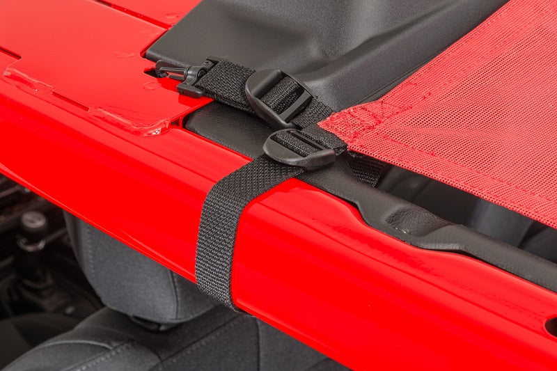 ShadeMaker Bimini Top, Red, by MasterTop ('97 - '06 Wrangler TJ) - Jeep World