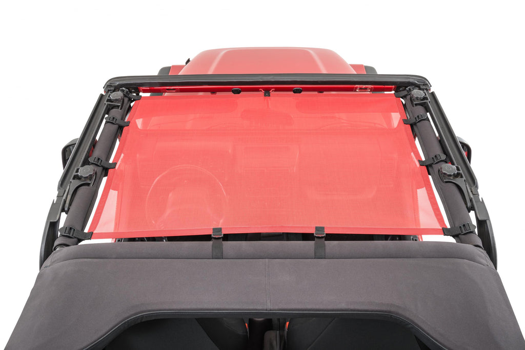 ShadeMaker Bimini Top, Red, by MasterTop ('97 - '06 Wrangler TJ) - Jeep World