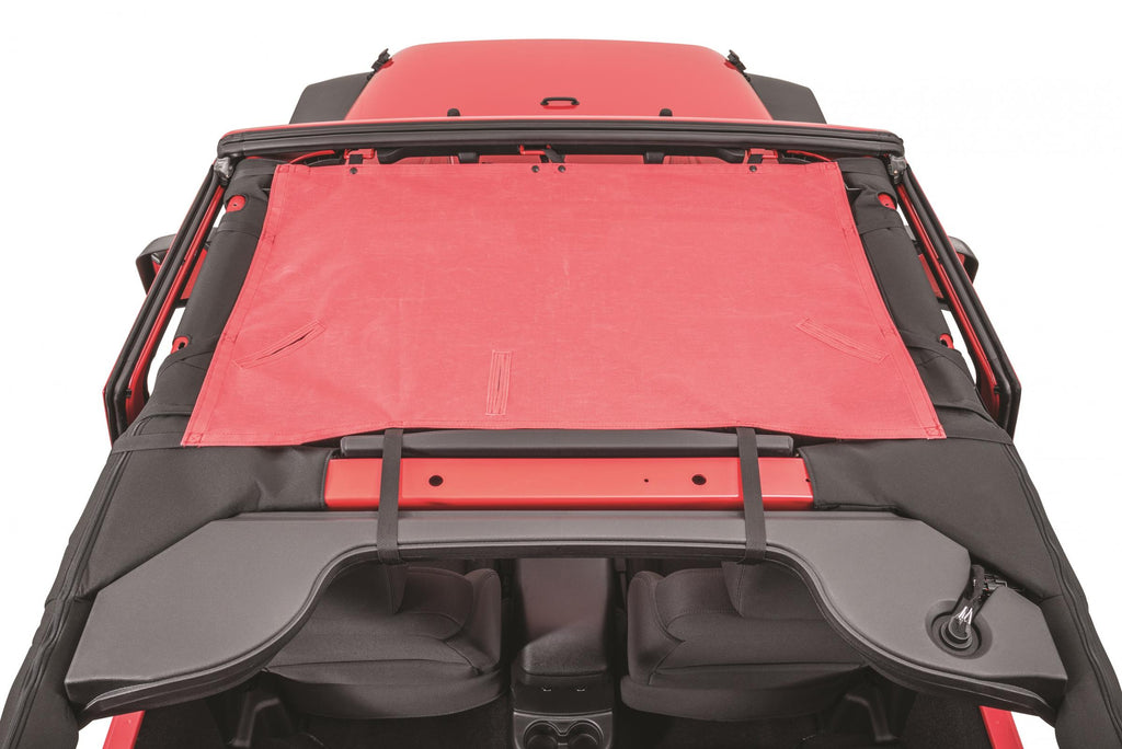 ShadeMaker Bimini Top Plus, Black, by MasterTop ('07 - '18 Wrangler JK 2-Door Models) - Jeep World