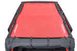 ShadeMaker Plus Bimini Top, Red, by MasterTop ('07 - '18 4-Door Wrangler JKU)